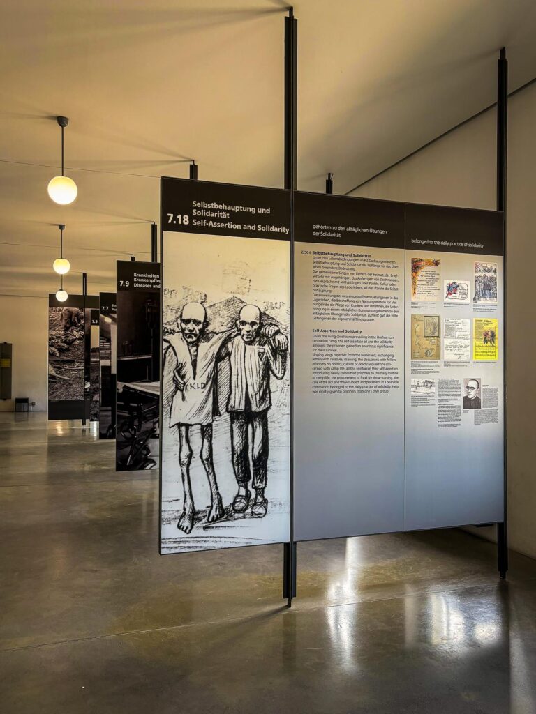 Exhibition on Self-Assertion and Solidarity at Dachau Concentration Camp Memorial in Germany