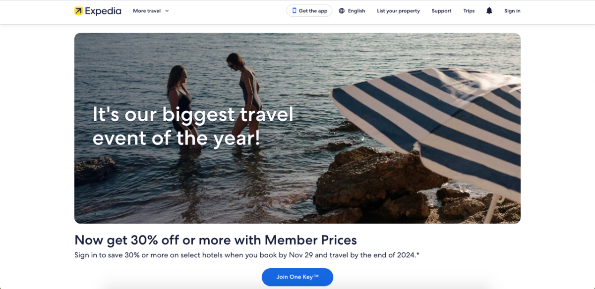 Expedia Black Friday Deals