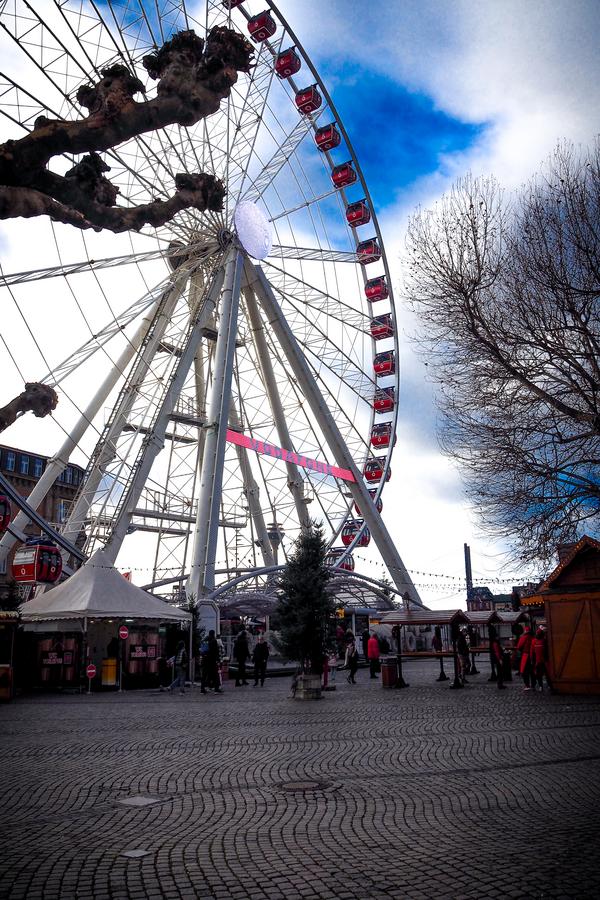 Ferris Wheel at Dusseldorf Christmas Market