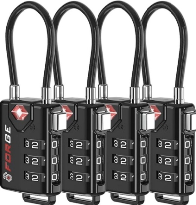 Set of Forge Luggage Locks