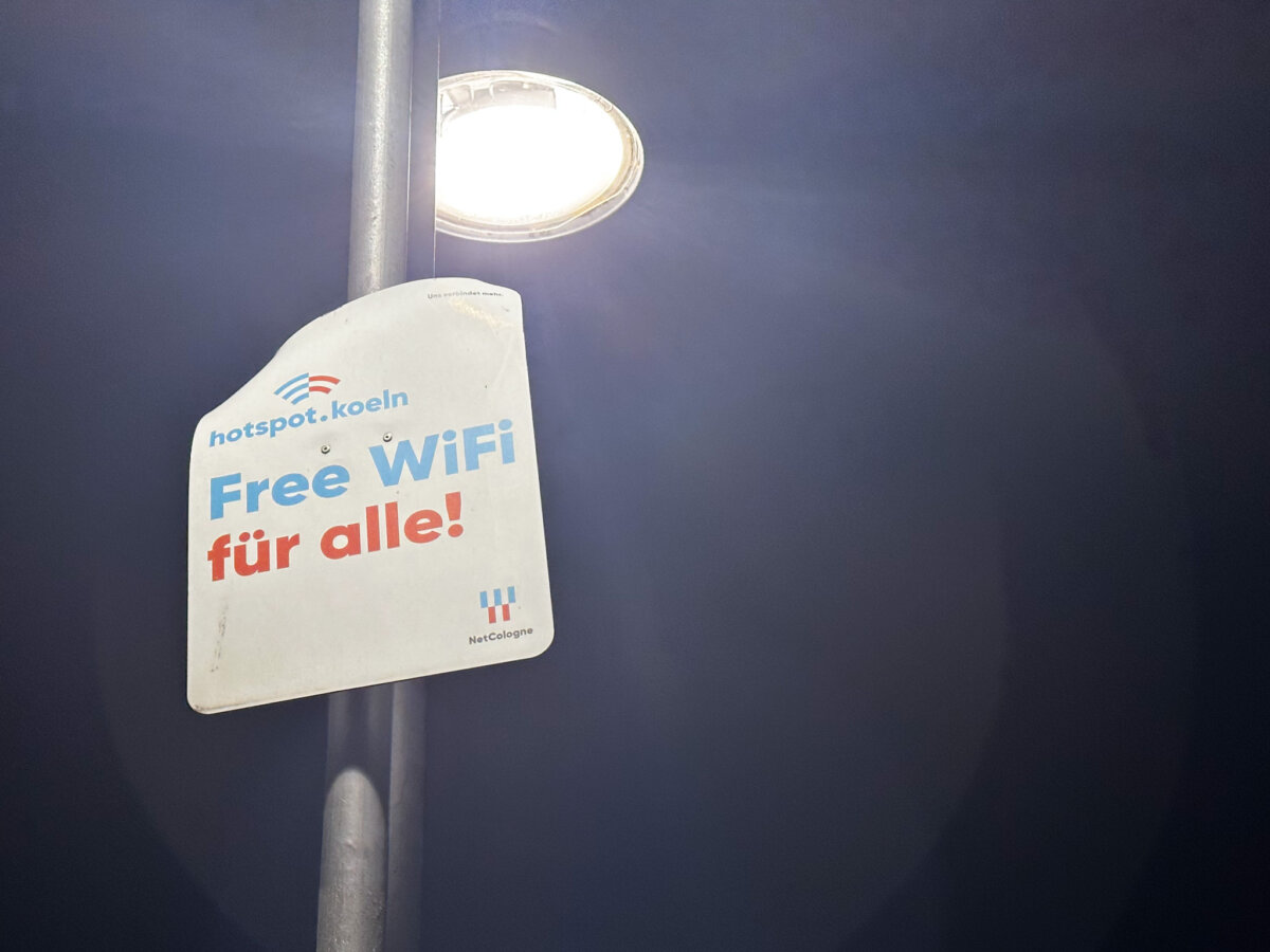 Free WiFi für Alle (Free Wifi for All) Sign in Germany