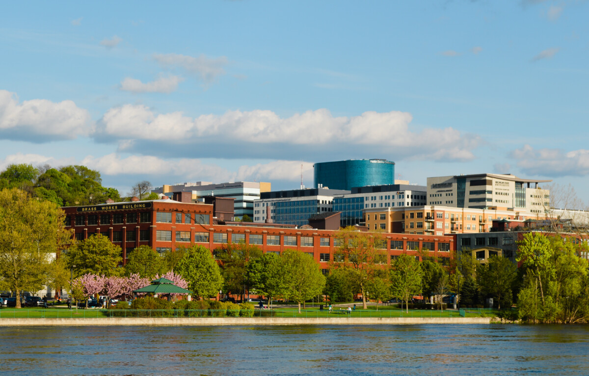 Grand River and Grand Rapids Skyline