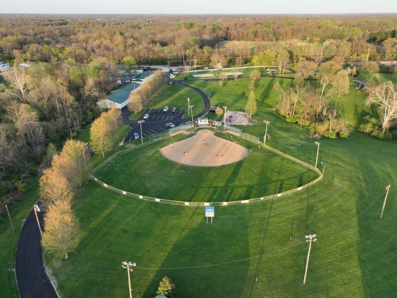 Aerial view of Grant County Parks & Recreation