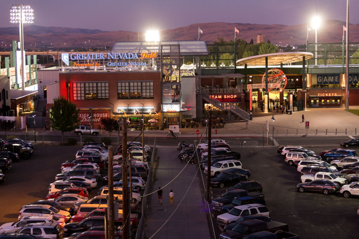 Greater Nevada Field or the Reno Aces Stadium in Reno, Nevada