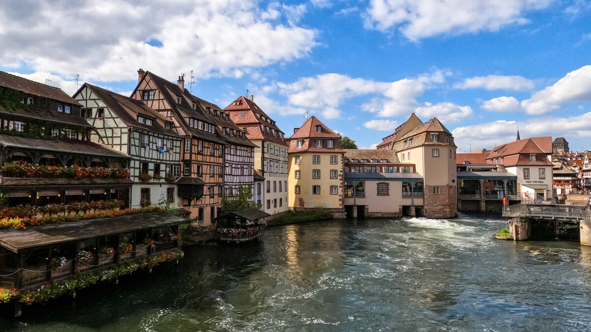 Half-Timbered Homes in Strasbourg, one of the prettiest cities in Europe