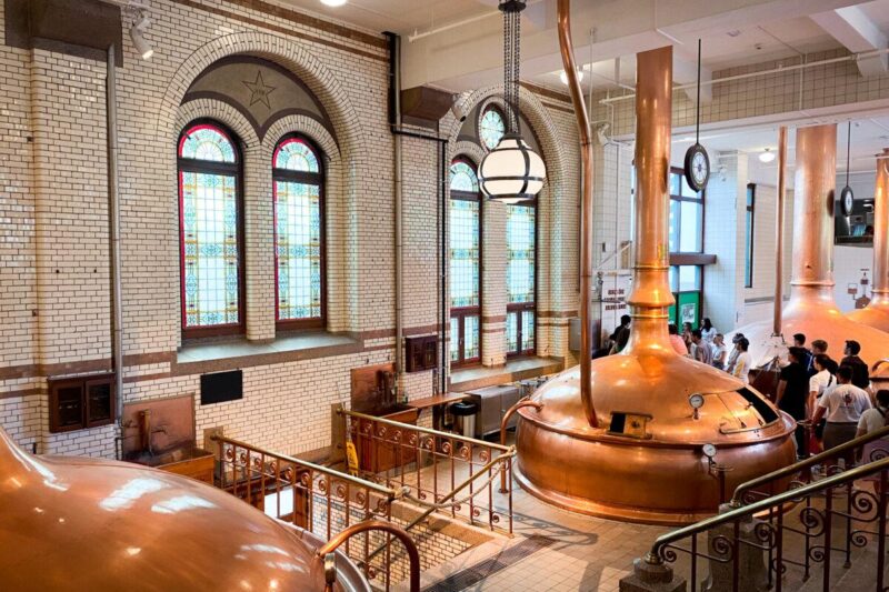 Inside the Heineken Experience, Amsterdam