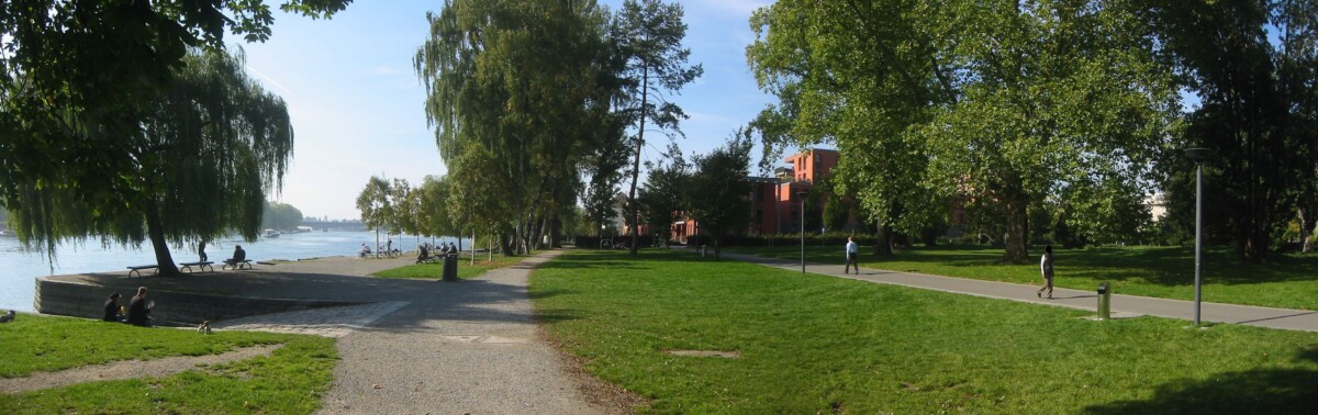 Panoramic View of Herosé Park in Konstanz