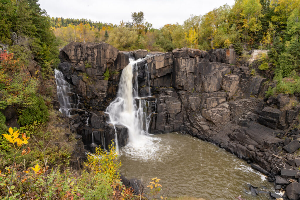 High Falls in Grand Portage State Park