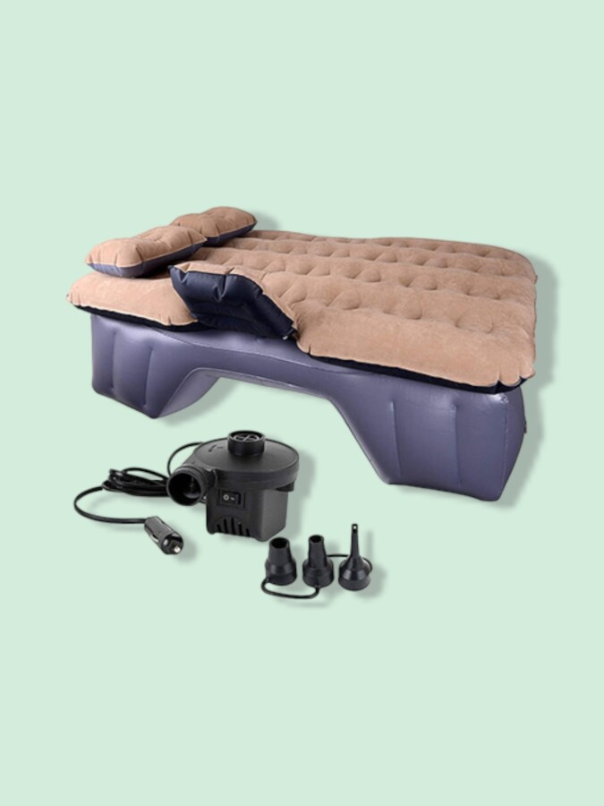 HIRALIY Inflatable Car Mattress bed with pump
