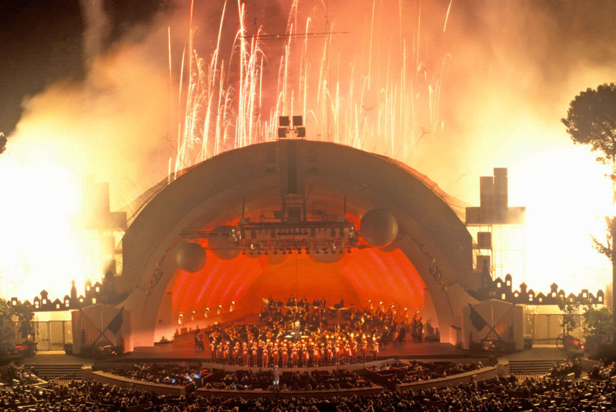 1812 Hollywood Bowl Stage in Los Angeles, California
