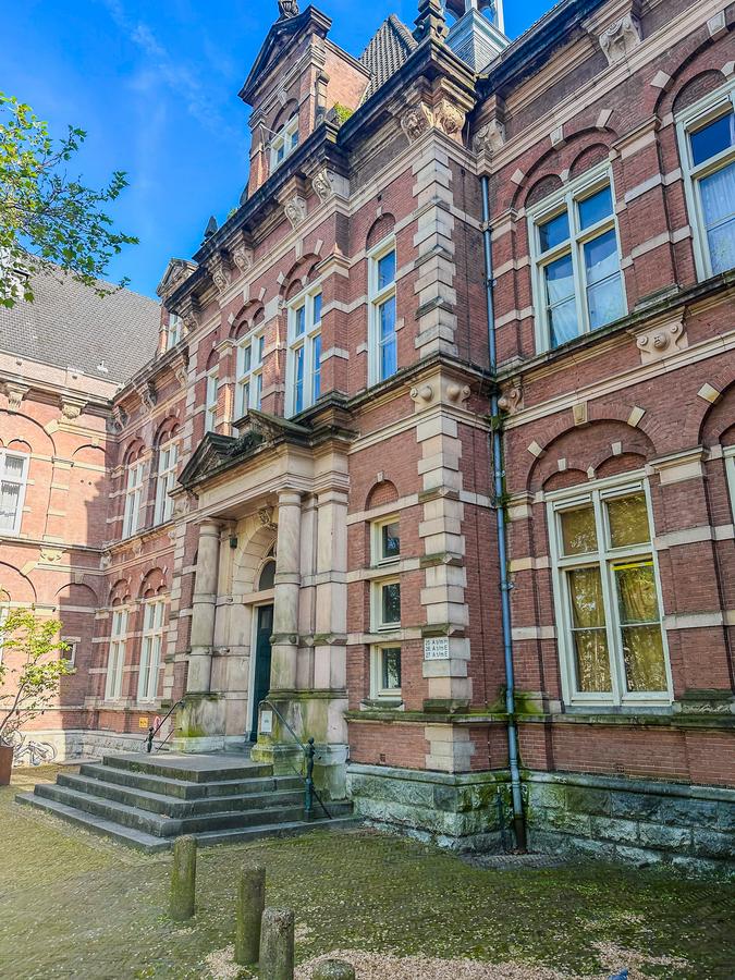 Historic Hotel Arena Amsterdam heritage building with charming architecture and potential hauntings