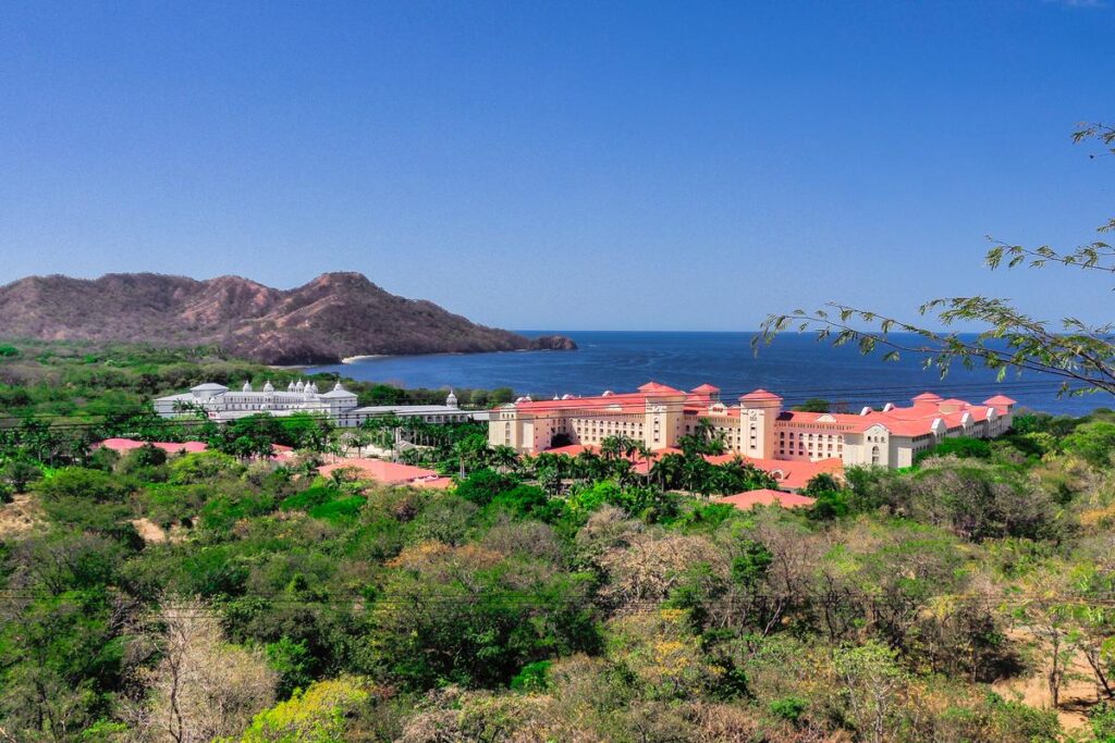 Hotel Riu Guanacaste nestled in tropical paradise with Pacific Ocean view