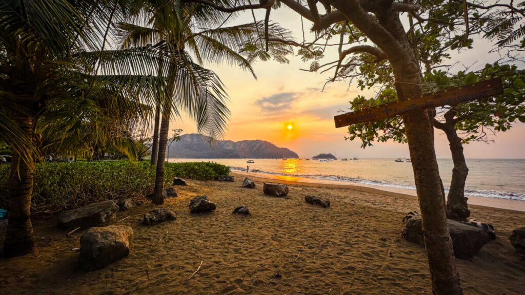 Iconic Beach Sunset in Playas Coco, Costa Rica