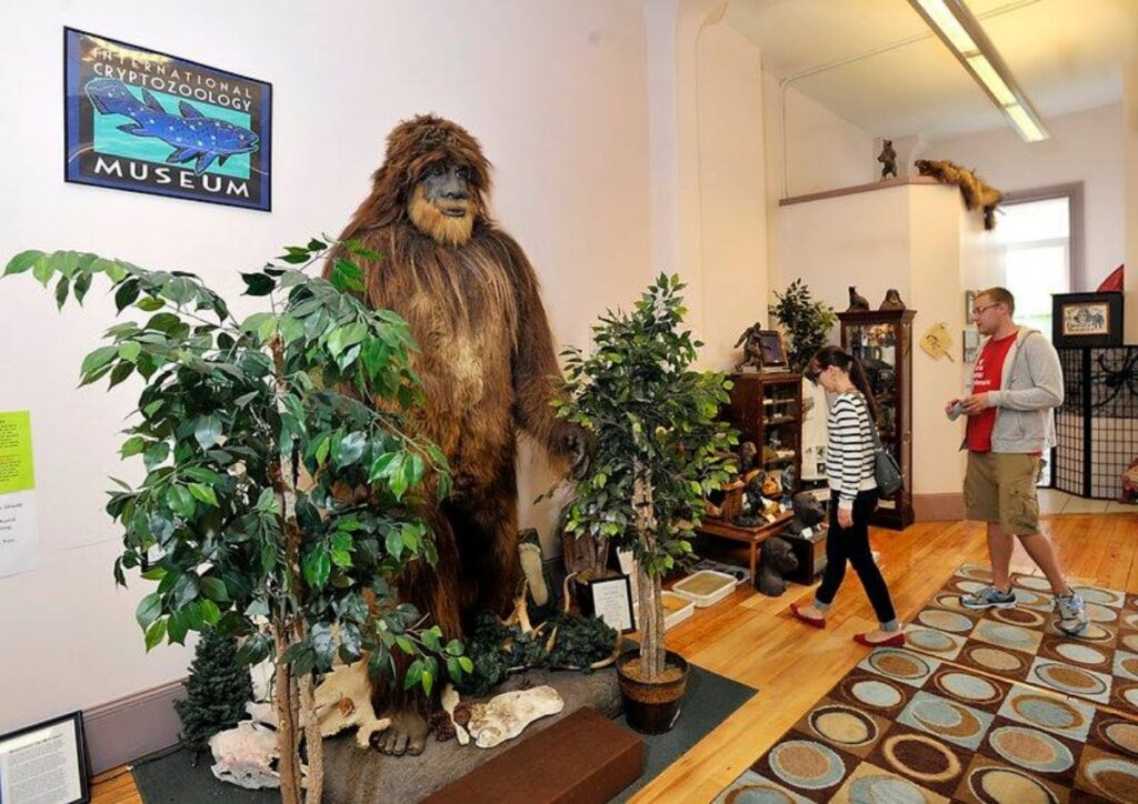 Exhibit at International Cryptozoology Museum
