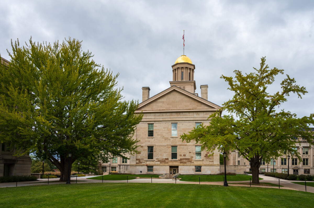 Old Iowa State Capitol in Iowa City