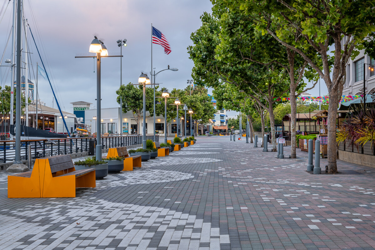 Sunrise from Jack London Square