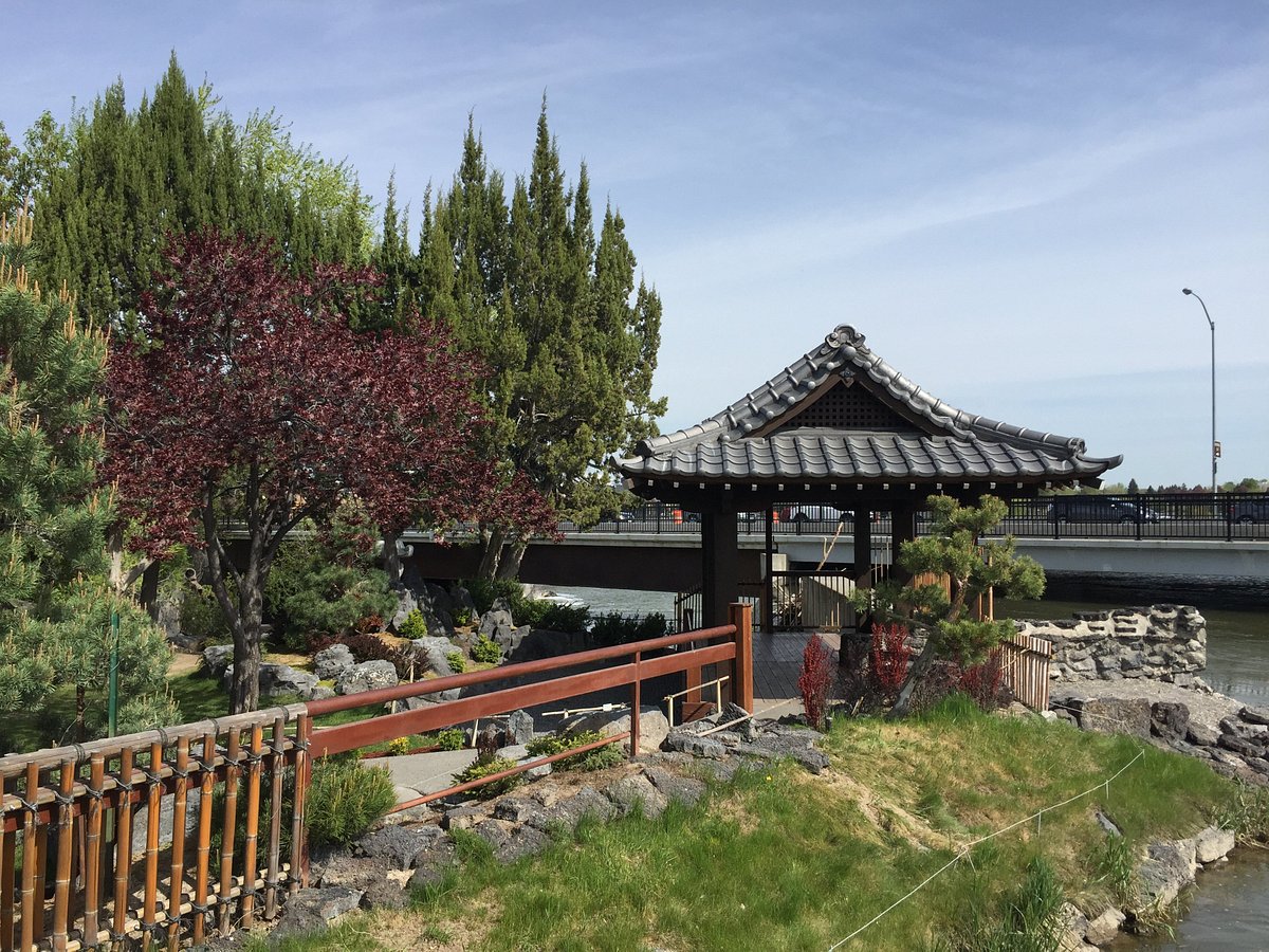 Pavilion in Japanese Friendship Garden, Idaho Falls