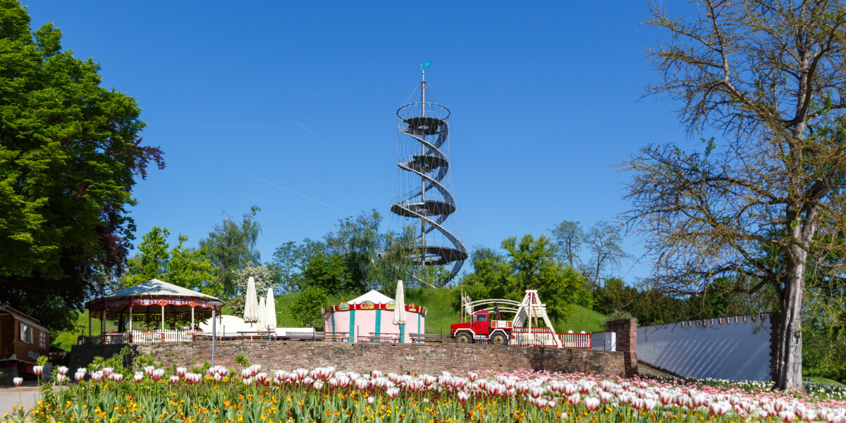 Killesberg park in Stuttgart, Germany