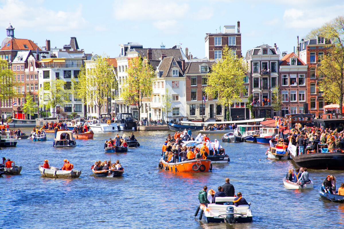 King's Day Celebration in Amsterdam