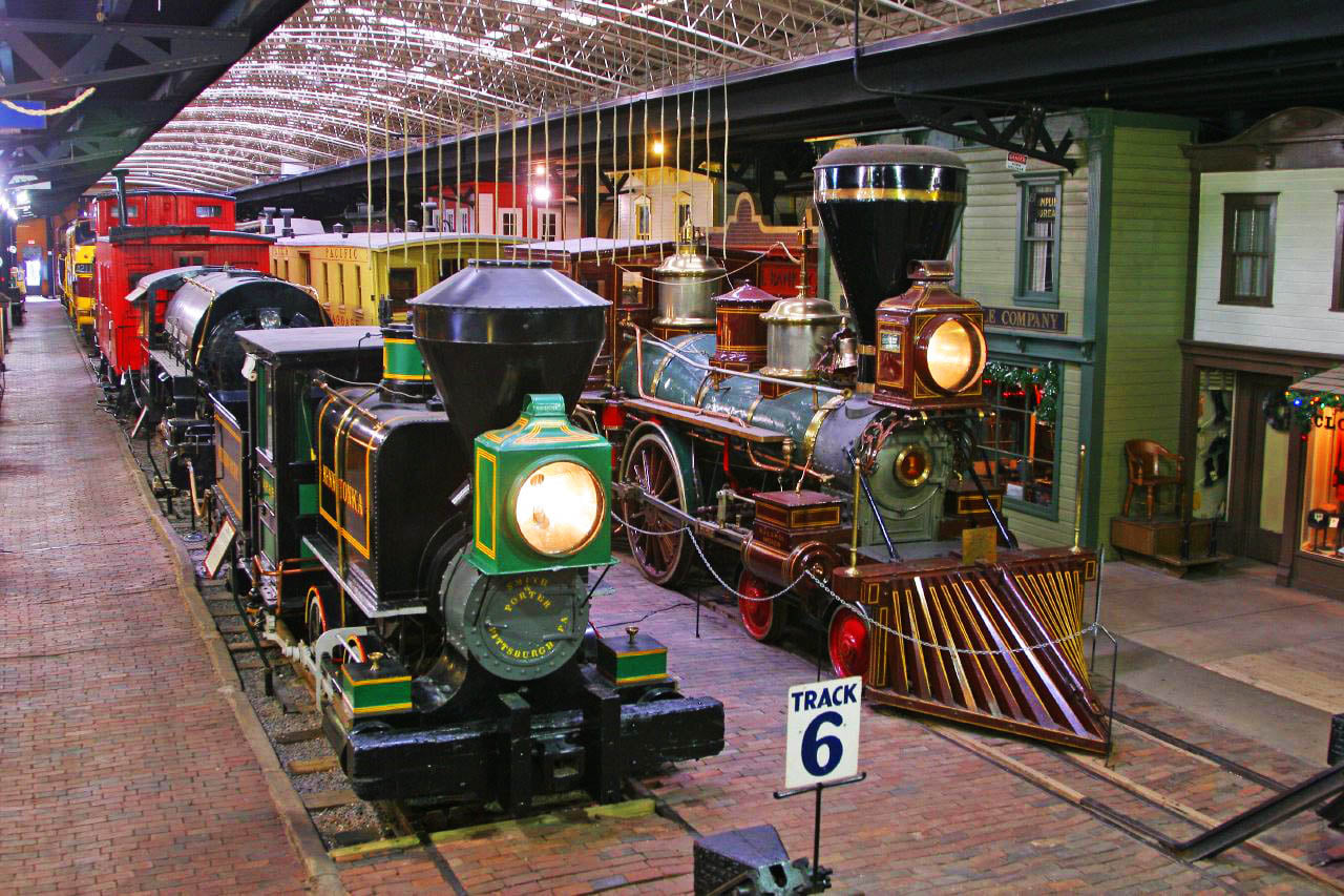 Exhibit at Lake Superior Railroad Museum in Minnesota