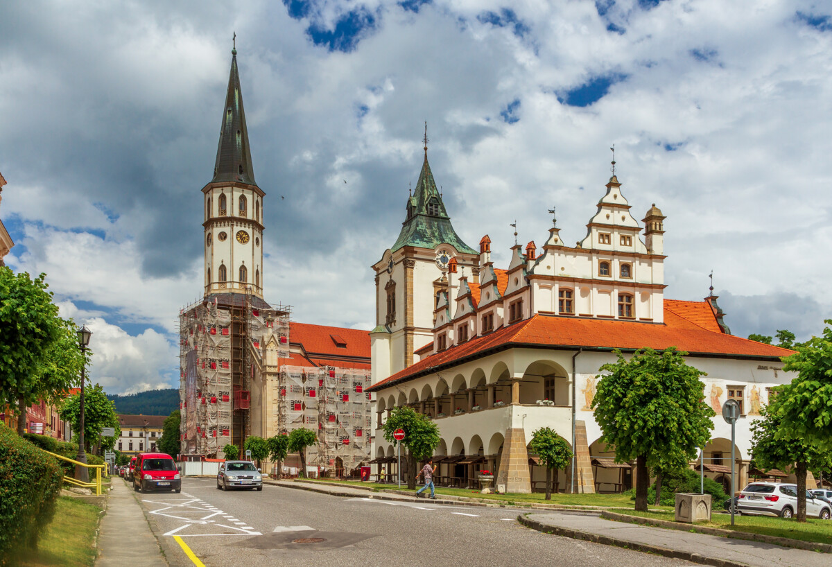 Basilica of St. James in Levoca, Slovakia
