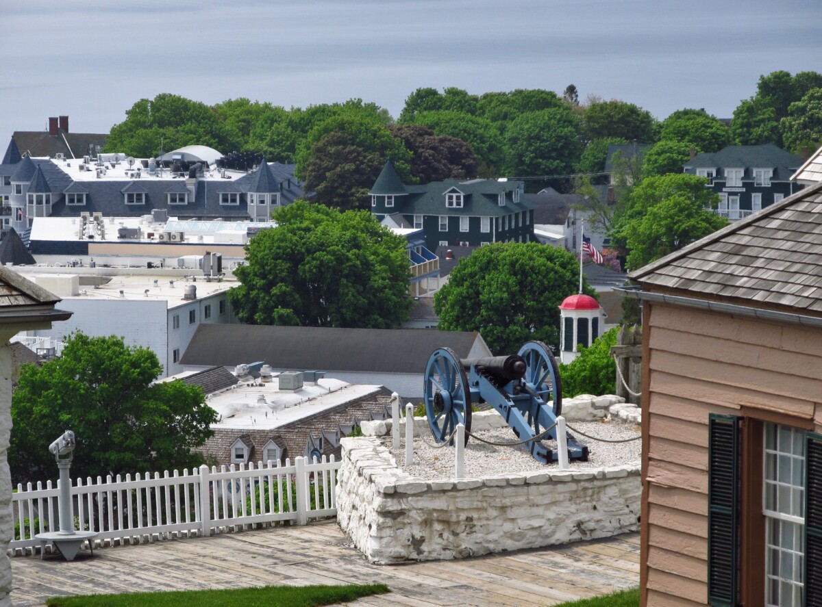 Mackinac Island Architecture and Houses