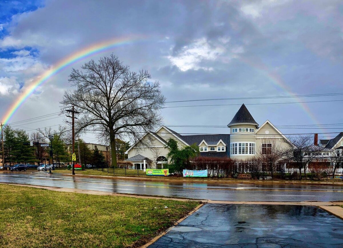 Rainbow and The Magic House in St Louis, Missouri