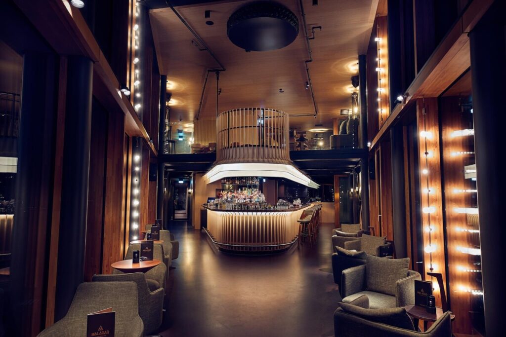 Malabar Amsterdam seats and interior
