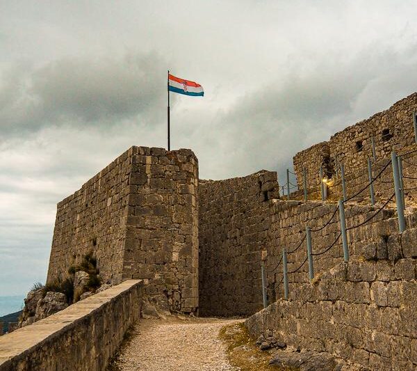 Medieval Klis Fortress, Game of Thrones filming location near Split, Croatia