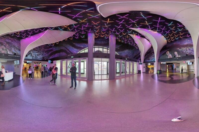 Exterior View of Meow Wolf Denvers Convergence Station Exterior, a premier architectural landmark for authentic cultural travel