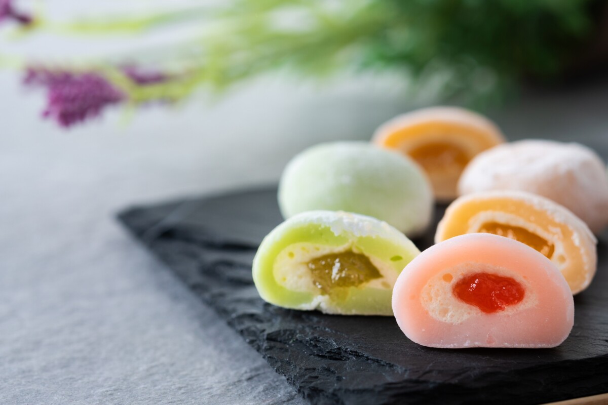Different Flavored Mochi