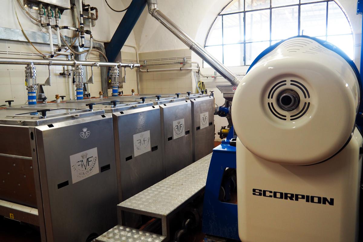Modern Olive Oil Production Line at Fattoria di Maiano with Advanced Equipment