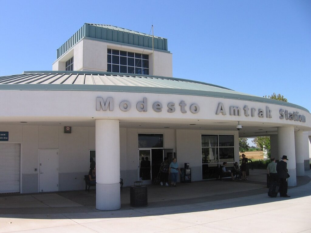 Modesto Amtrak Train Station