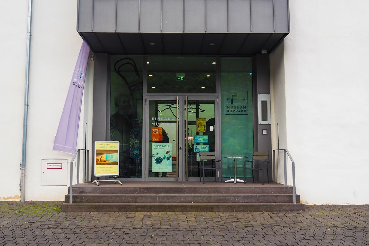 Entrance to Museum Boppard inside the Electoral Castle