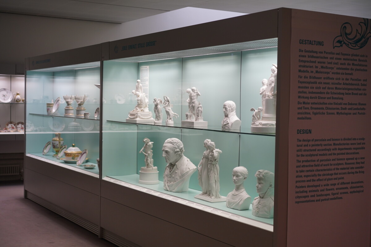 Exhibit at Museum of Decorative Arts or the Kunstgewerbemuseum in Berlin, Germany