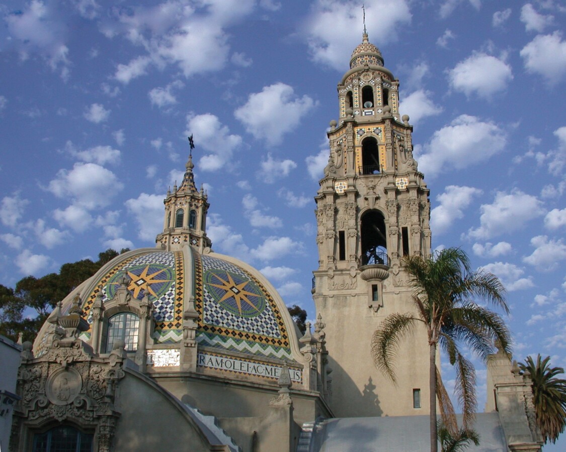 Exterior and look of the Museum of Us in San Diego, California