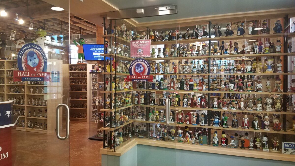 National Bobblehead Museum exhibit