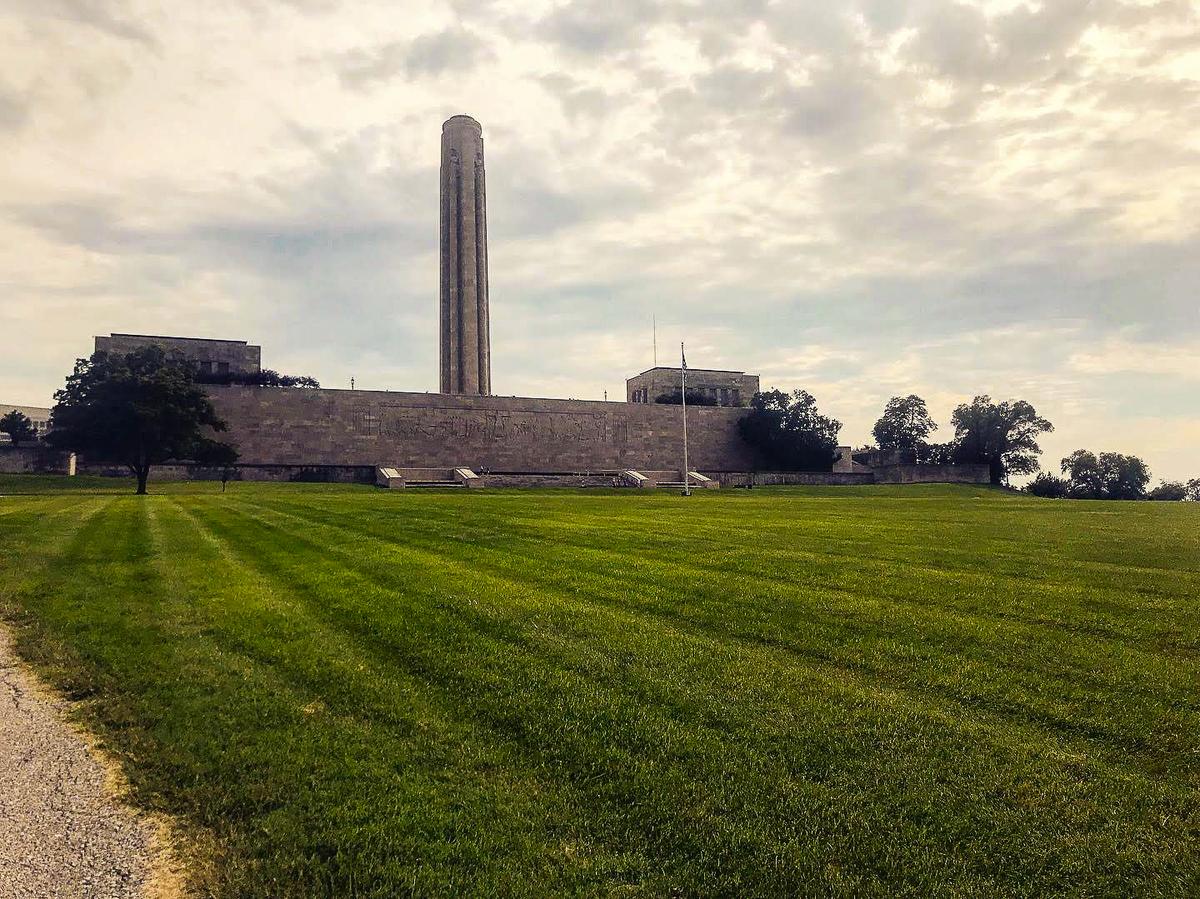 National WWI Museum and Memorial, Kansas City, expansive lawn, iconic tower, historical landmark