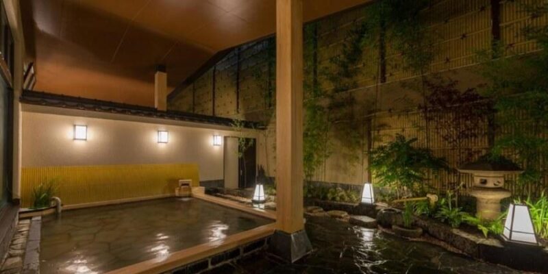 Japanese Onen in Nishitetsu Resort Inn Beppu