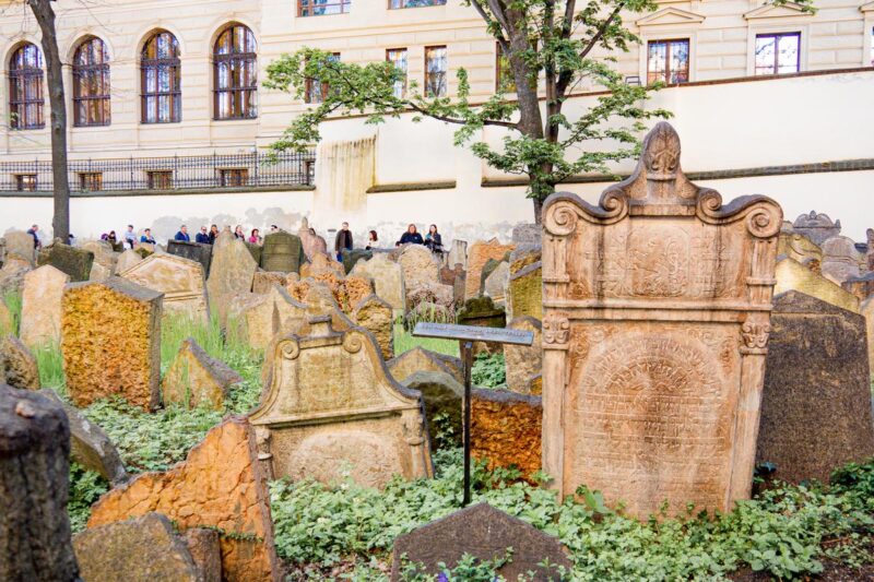 Old Jewish Cemetery in Prague - Historical Landmark and Tourist Attraction