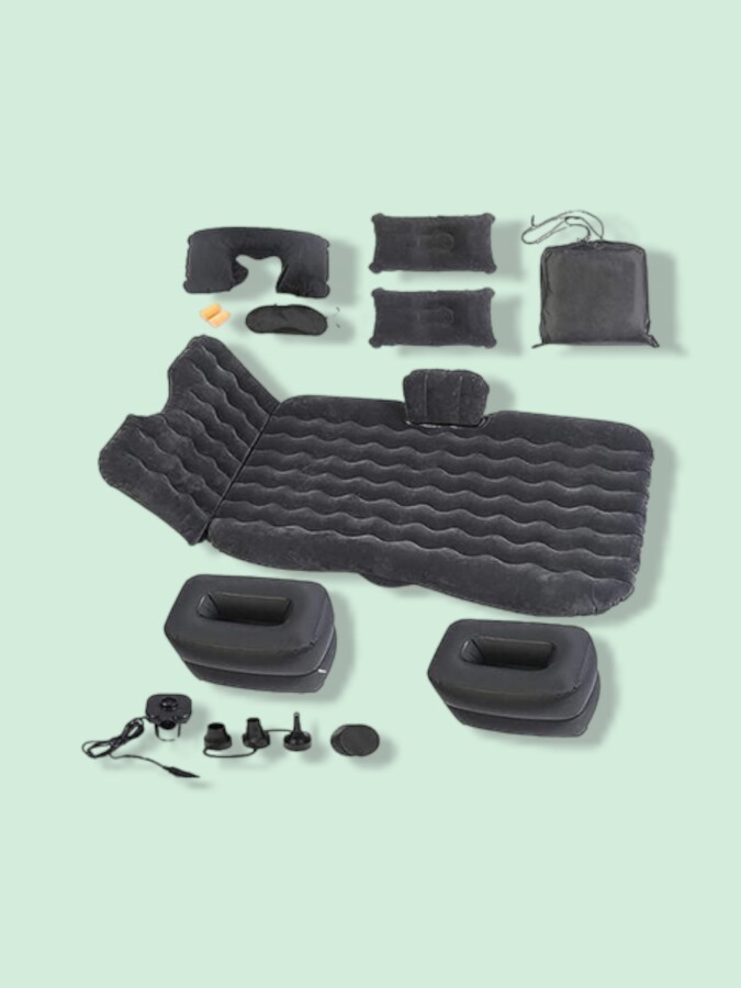 Onirii Upgraded Back Seat Inflatable Bed for Car Travel