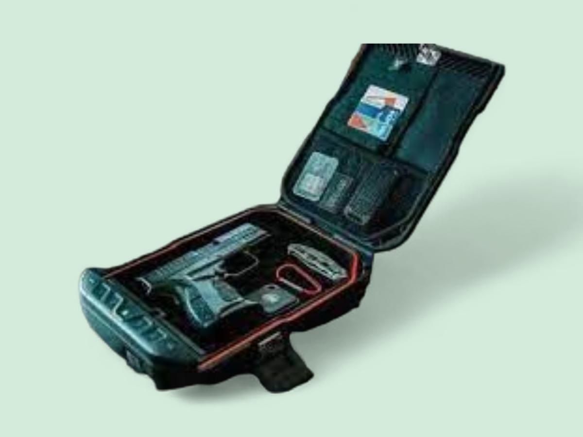 packed VAULTEK portable safe