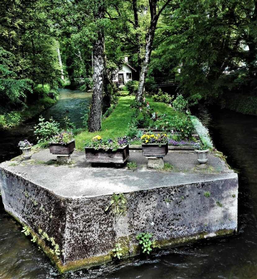 Pasinger Stadtpark in Munich, Germany