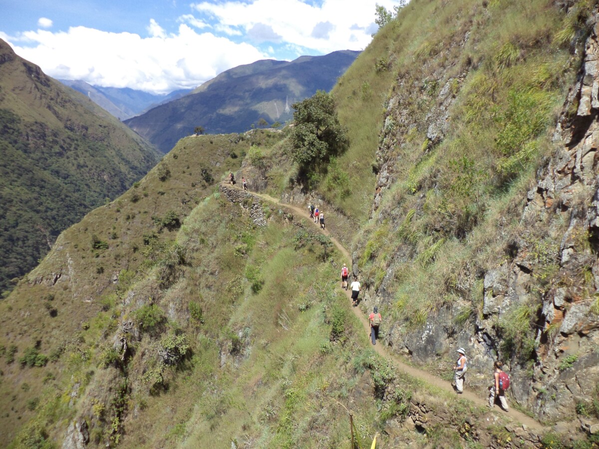 Hiking in Machu Picchu, Peru