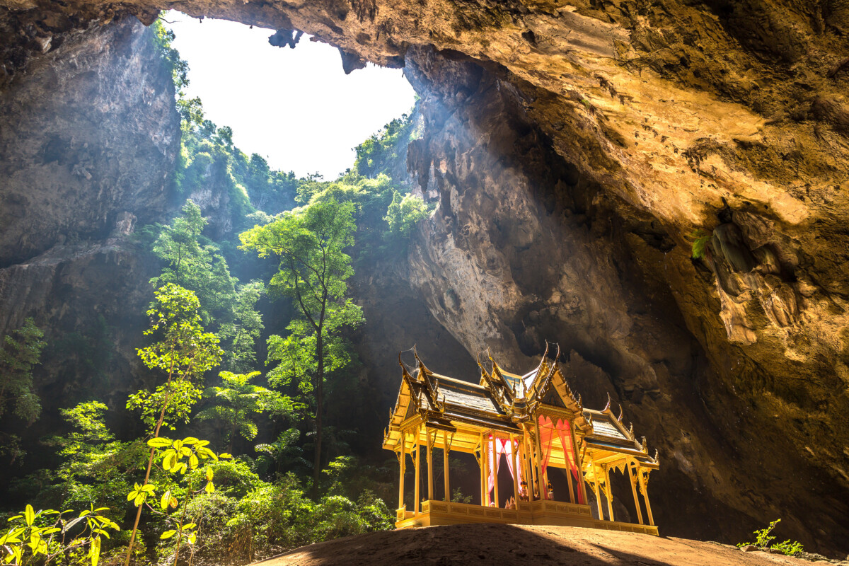 Royal pavilion in Phraya Nakorn cave