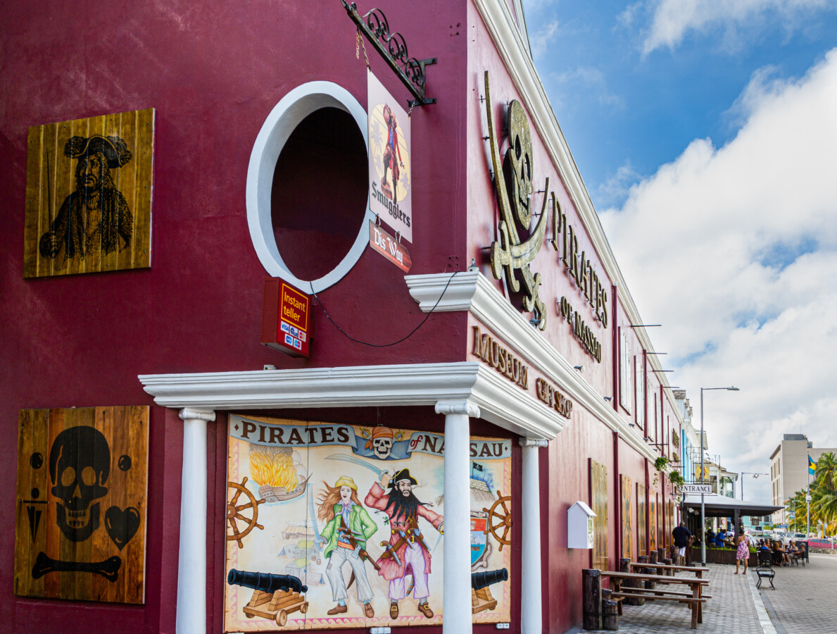 Entrance to the Pirates of Nassau Museum on George Street