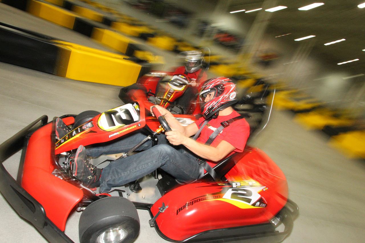 Pole Position Raceway Go Kart Racing