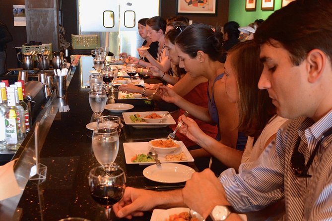 Tourists on a Raleigh Food Tour