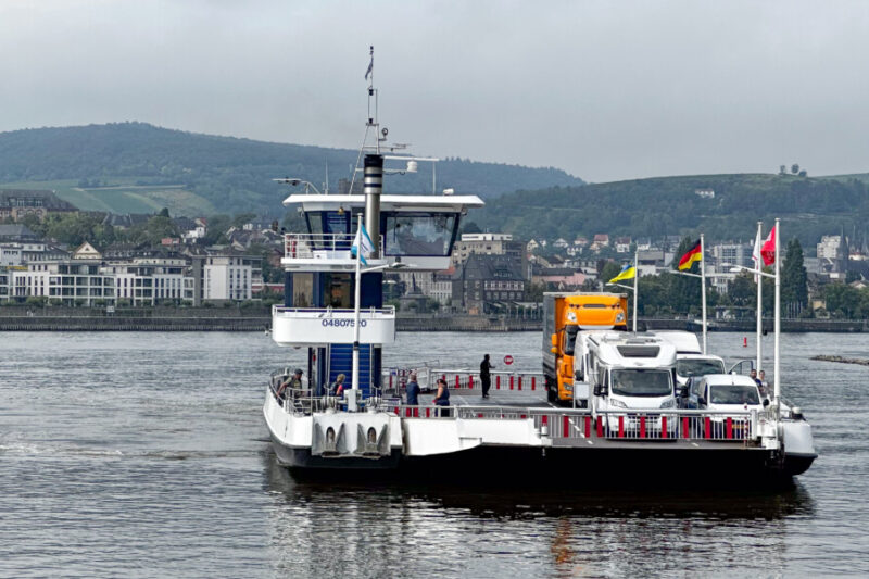 Essential Ferry Travel Tips, taking the Rhine River ferry in Germany