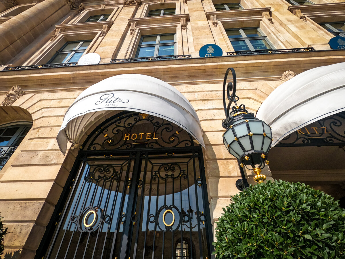 Ritz Paris Entrance